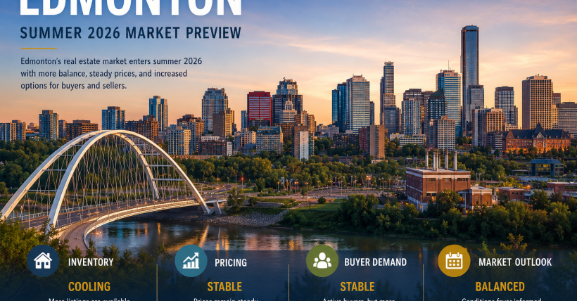 Edmonton Summer Real Estate Market Outlook 2026